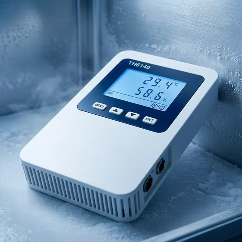High-Accuracy Wi-Fi LCD Display Thermometer & Hygrometer IP54 Rating 0.1C Resolution for Freezer Remote Alert System