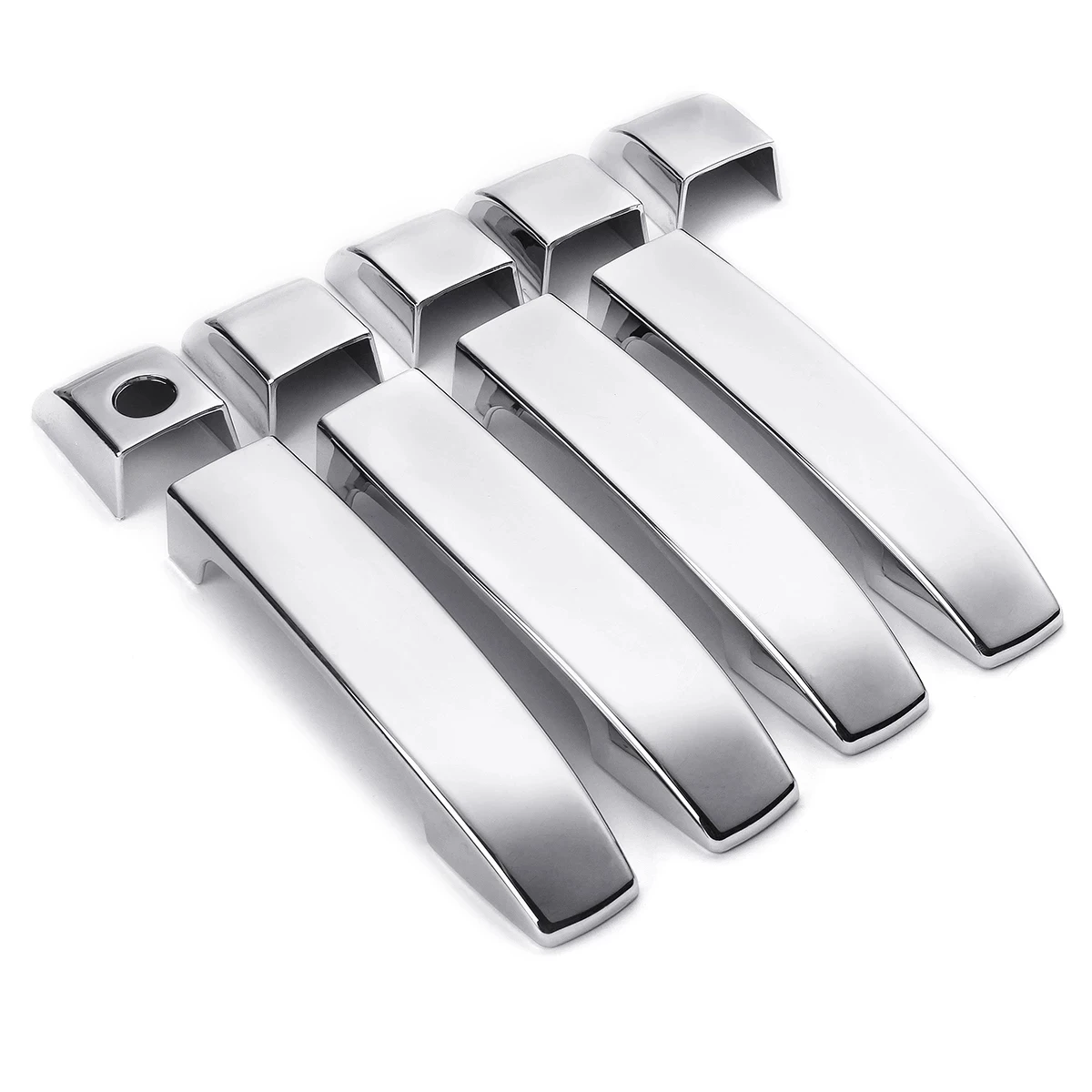 

M45K-9Pcs Set For Land Rover Range Rover L322 - 2002-2013 ABS Chrome 4 Door Handle Covers