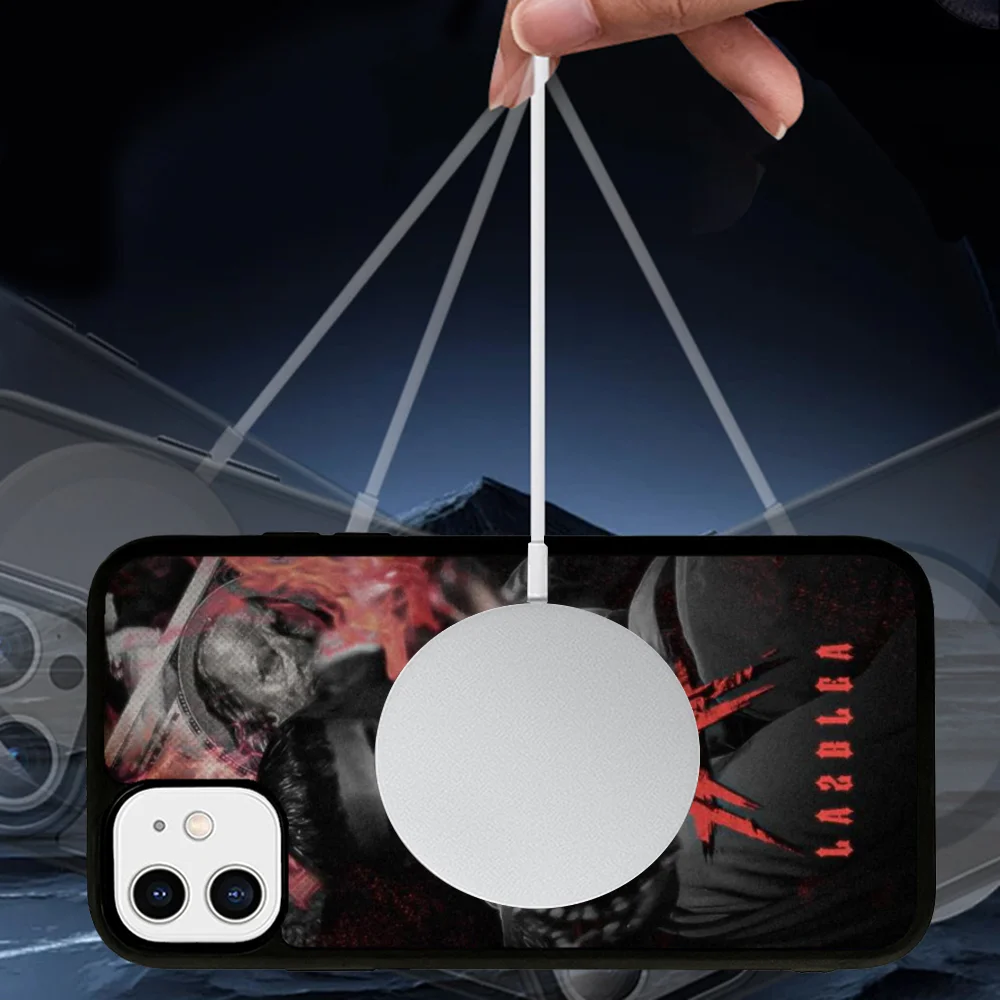 Anuel AA Phone Case Magnetic Case For iPhone 14 13 12 11 15 Pro Max Plus Mini For Magsafe Wireless Charge Cover image 3