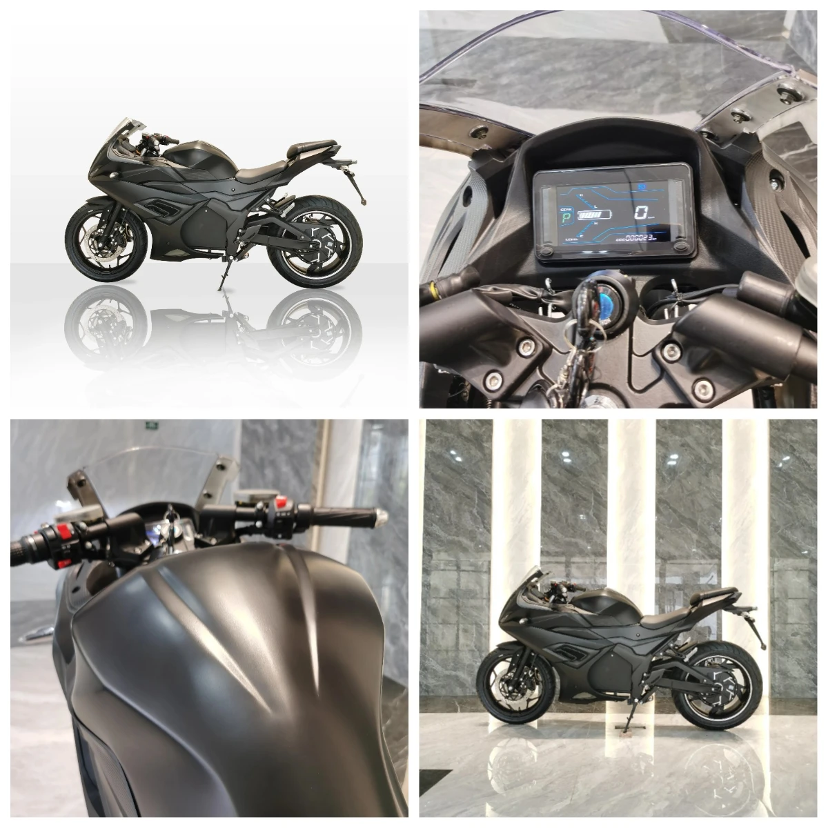 

LUYUAN 240km Max Range Long Endurance 90/110/130/150km/h To Choose Electric Motorcycles