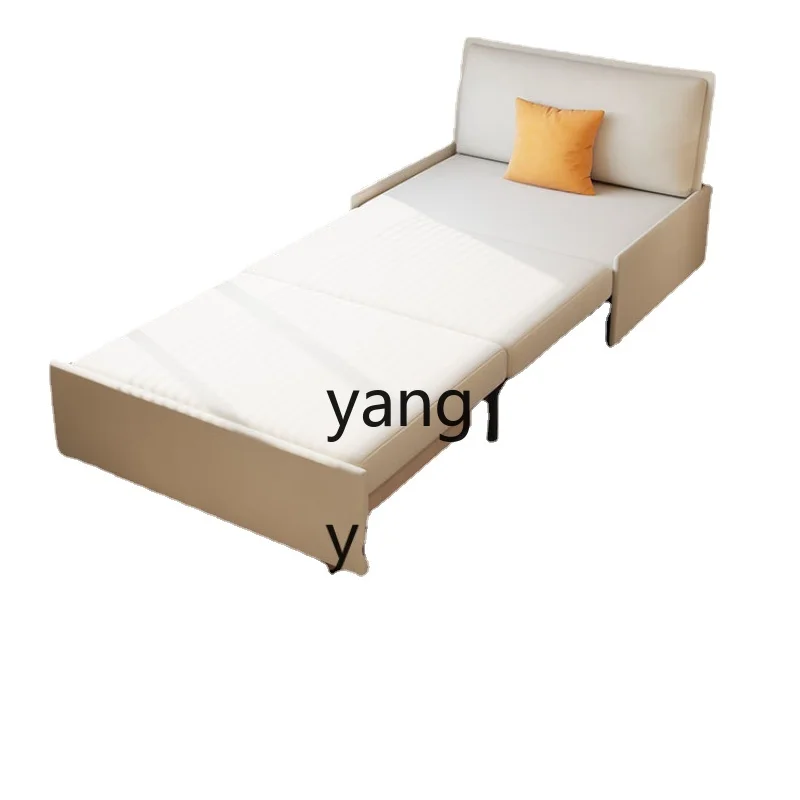 Yjq Single Sofa Bed Foldable Dual-Use Small Apartment Bedroom Study Balcony Multi-Function Bed