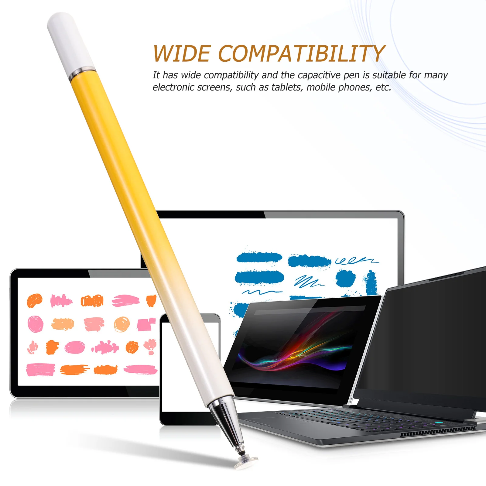 

Stylus Pen Universal Capacitive Phone Writing Tablet Precision Pens Smooth Experience Real Pen Feel Lightweight
