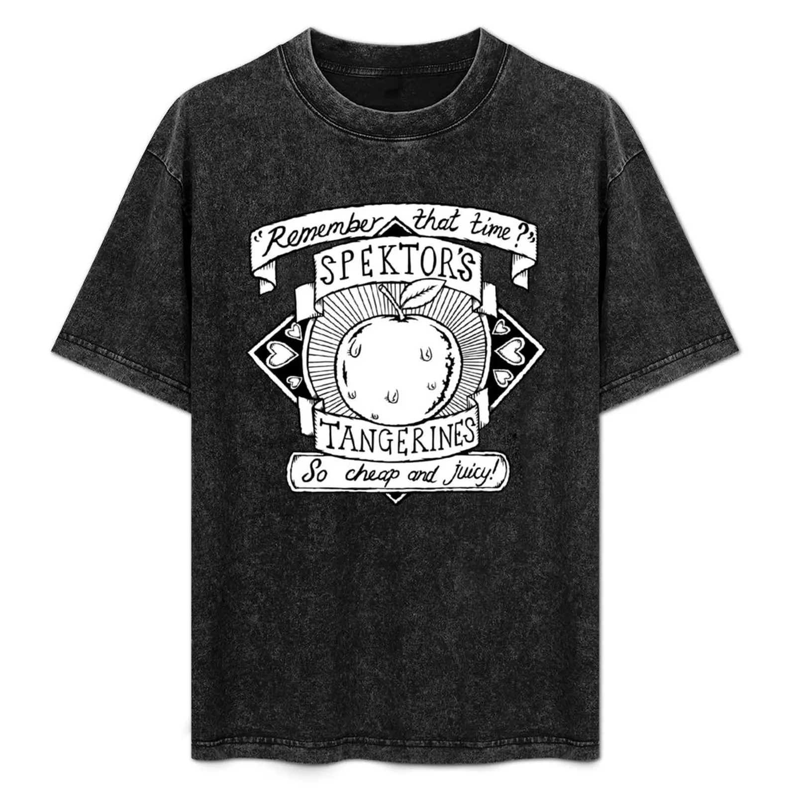 Spektors Tangerines - That Time Illustrated Lyrics - Regina Spektor. Camiseta de talla grande estilo urbano