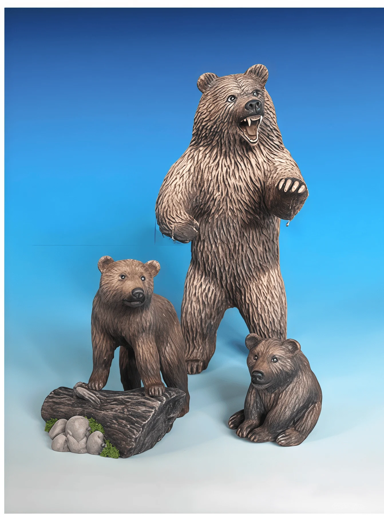 

1:35 Casting Resin Model Assembly Kit, GK, Resin Animal Scene Layout, Unpainted Assembly Required