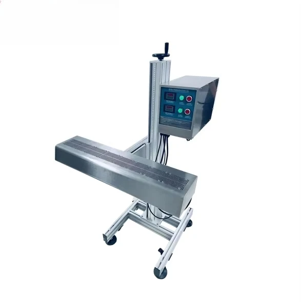 nuous Induction Sealing Machine for Plastic Bottle Caps Aluminium Foil for Food Beverage Packaging Including Cans