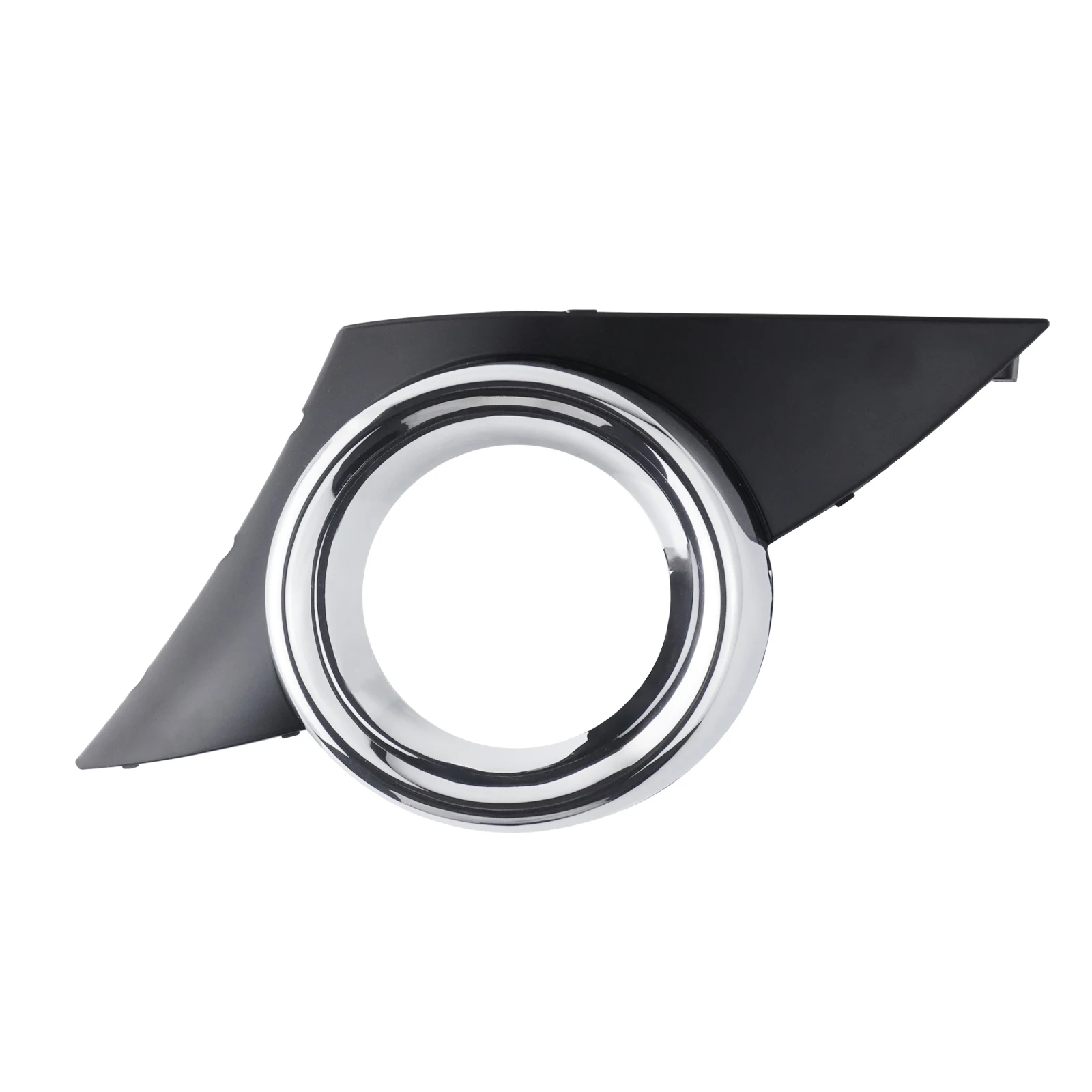 ANGRONG Front Left Fog Light Cover Grill Surround Chrome N/S For Peugeot 207 Sport 06-09