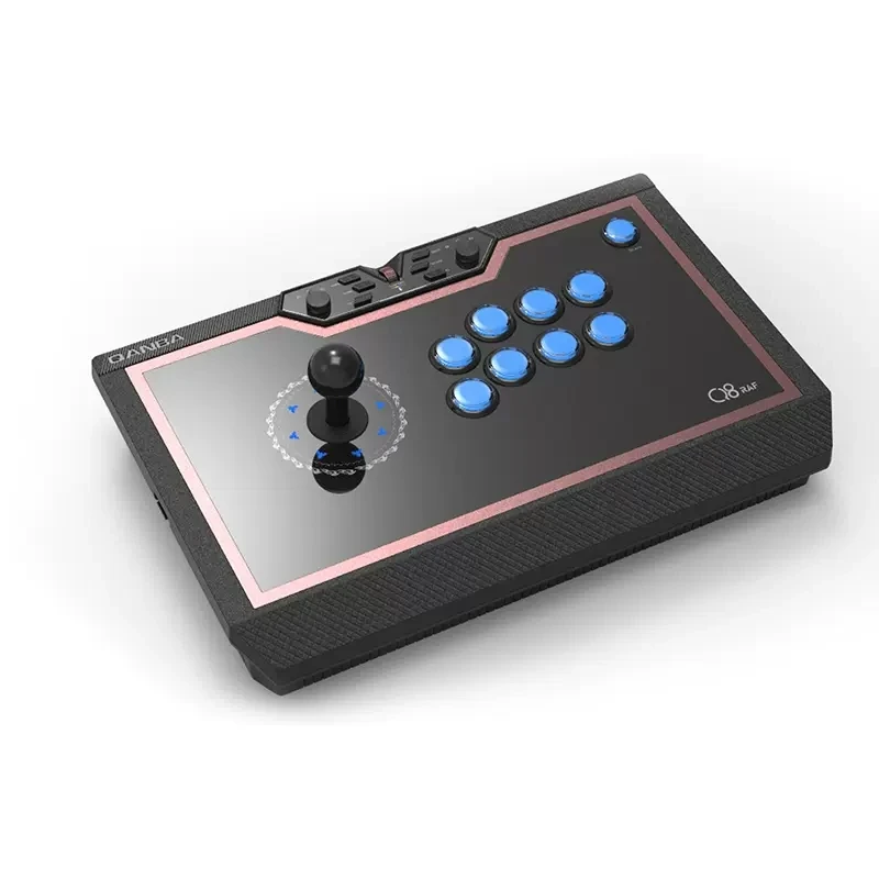 QANBA/ Boxer Q8 arcade games Mute Joystick Mechanical Shaft Fast RGB Dazzle Color Custom compatible computer PS switch Mobile ph