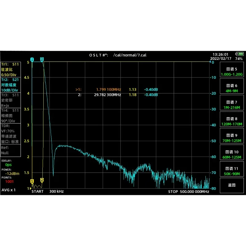 100W Shortwave Bandpass Filter 1.5-30MHz Anti-Interference BPF Accessory for Radio Communication