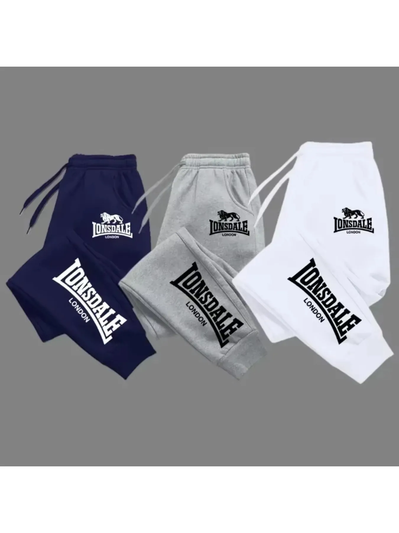 سراويل طويلة للرجال والنساء - سراويل جري مطبوعة "EVERLAST" ، سراويل الركض ، سراويل رياضية ، سراويل رياضية غير رسمية #1