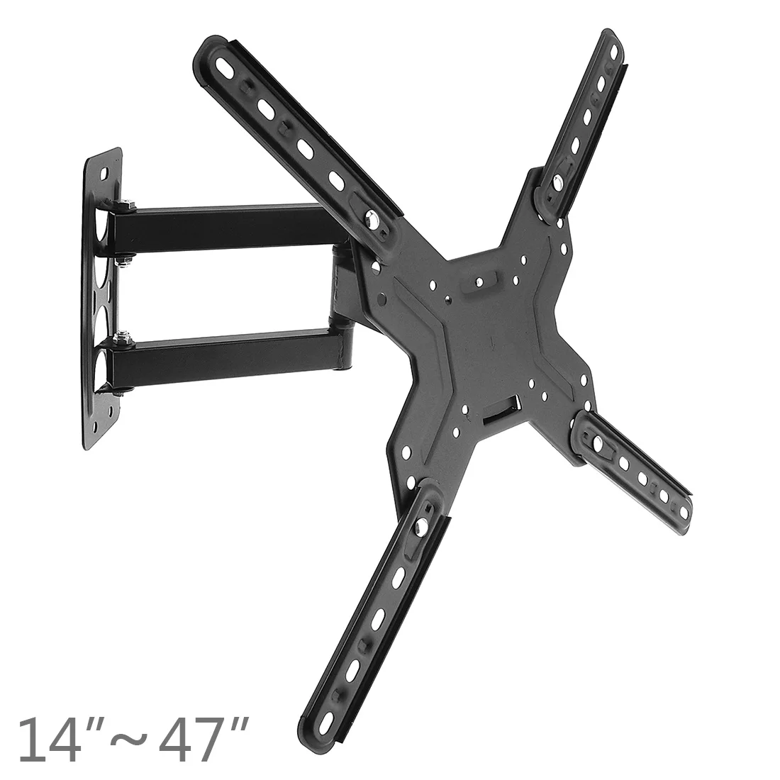 

Universal 30KG Full Mount Cantilever Mount Adjustable Telescopic Revolving TV Display Pylon Fit for 14 - 47 Inch LED / LCD TV