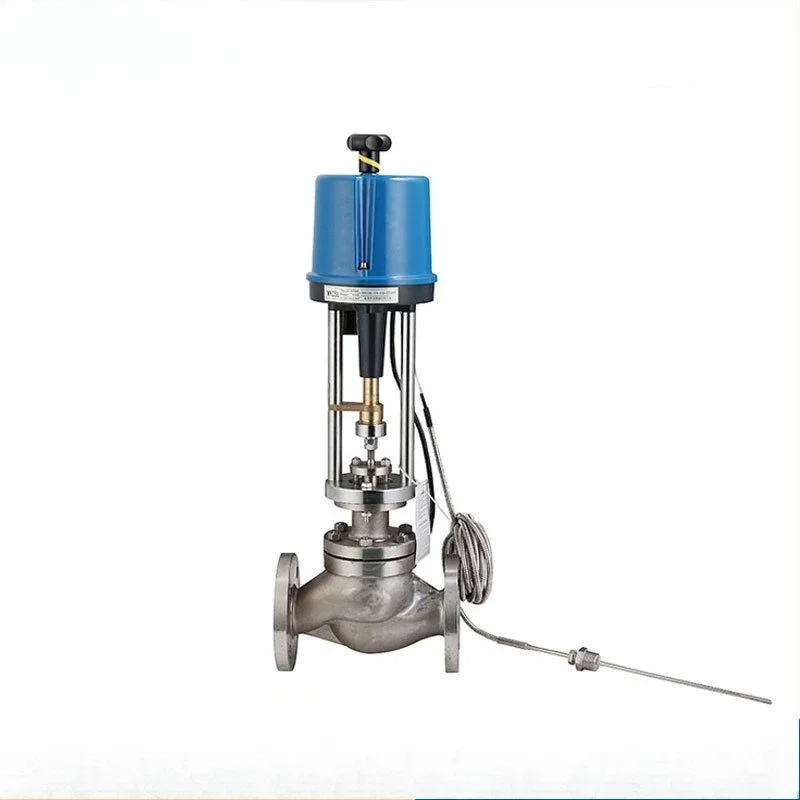Constant temperature water pressure control valve Steam heat transfer oil film control valve Self-operated electric