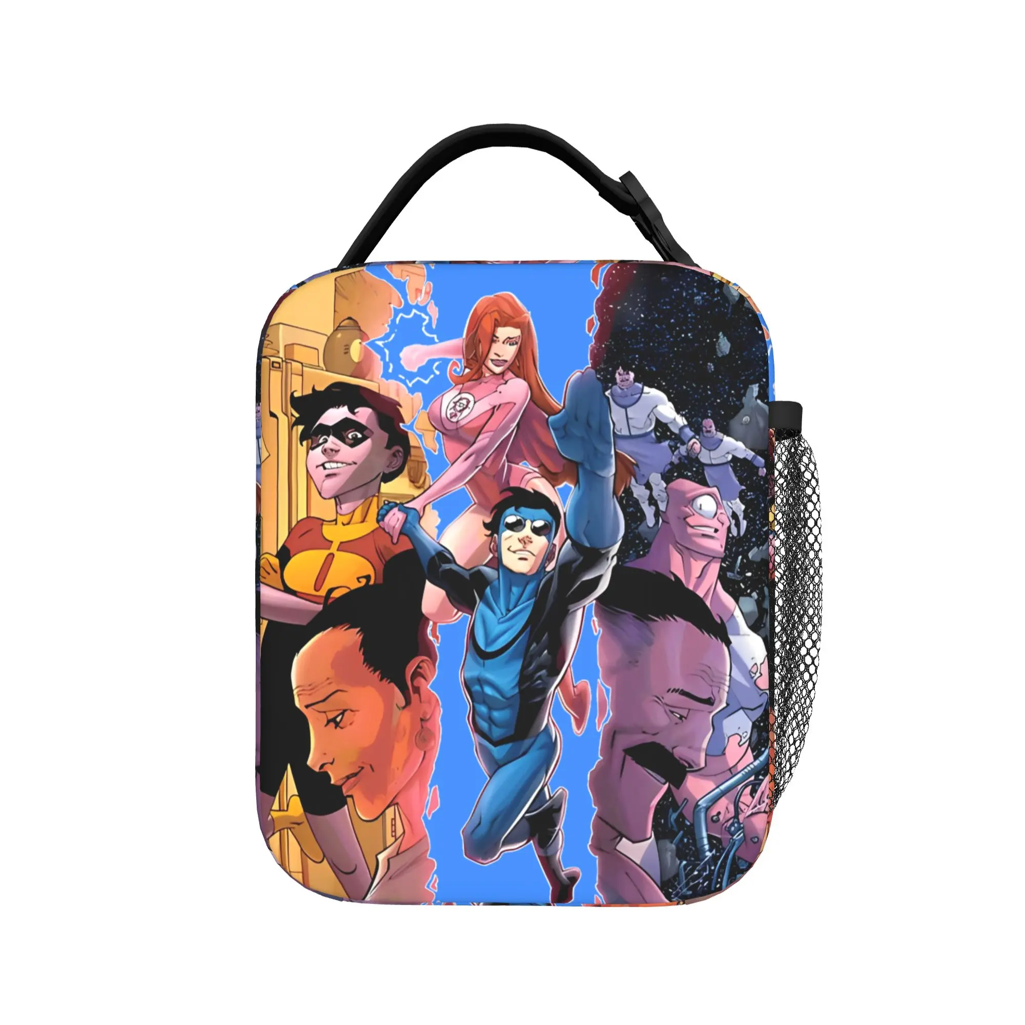 Invinci-bles Mark Family  Insulated Lunch Bags Leakproof  Lunch Container Thermal Bag Tote Lunch Box School  Food Storage Bags