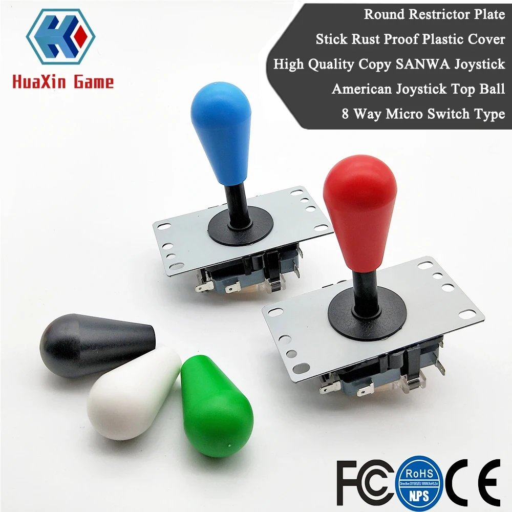 Diy Kit For 2 Player Zero Delay Encoder To Pc Rasberry Pi Arcade Game Happ American Style Push Buttons Sanwa Joystick Mame Jamma