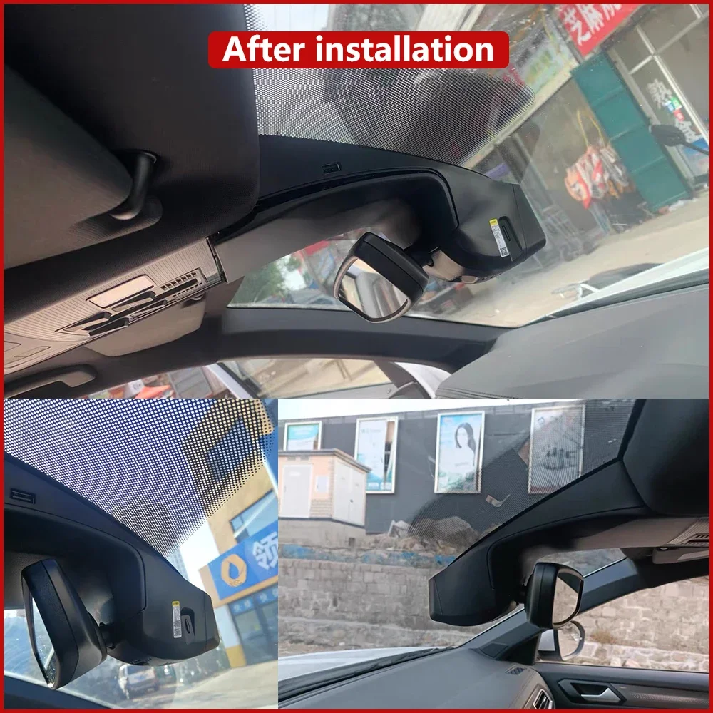 ZhuCamX ل Volkswagen VW T Roc T-Roc Troc 2018 ~ 2025 4K UHD 2160P جهاز تسجيل فيديو رقمي للسيارات داش كام كاميرا للرؤية الليلية مسجل التوصيل والتشغيل #3