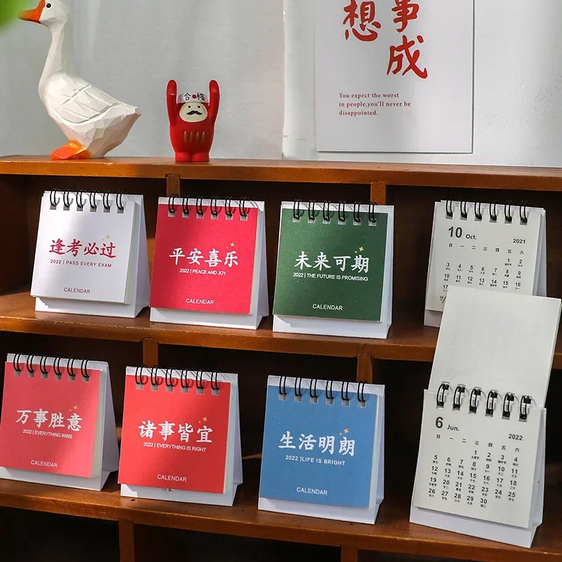 

Mini Desk Calendar, Animal Kawaii Desk Calendars, Creative Cute Decoration Stationery, School Supplies, Office Supplies