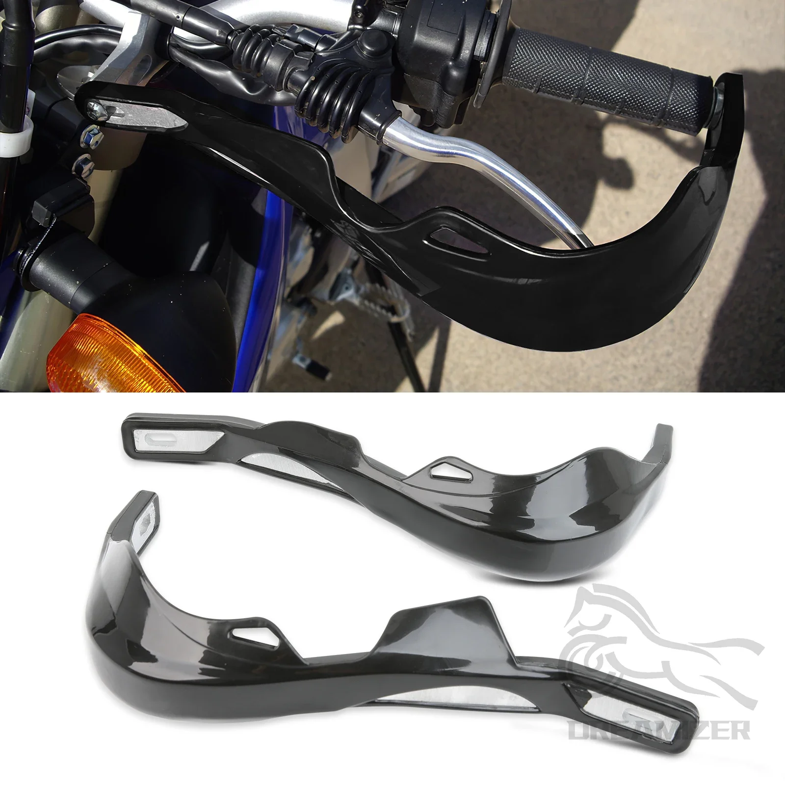 

7/8" 22mm Motorcycle Hand Guards Handguard Protector For Honda Yamaha Suzuki Kawasaki EXC Dirt Bike Motocross Off Road ATV Quad