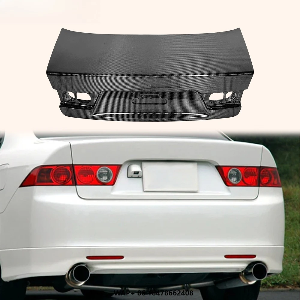 

For Honda Accord CL7 02-08 Sedan Carbon OE Style Rear Bumper Trunk Boot Lid
