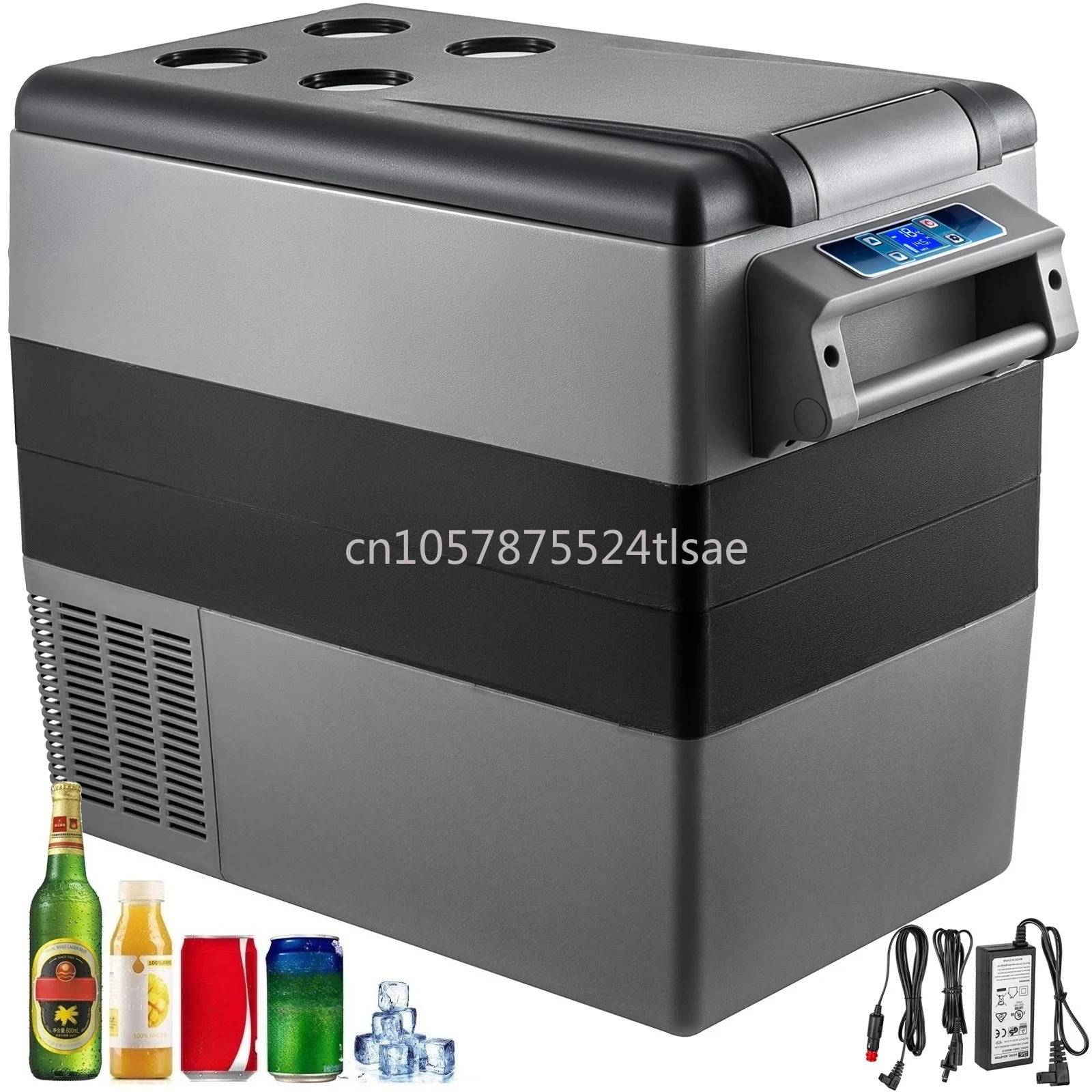 20L 22L 35L 45L 55L Car Refrigerator Mini Fridge Freezer Portable Compressor Cooler 12/24V DC 110-240V Ice Box