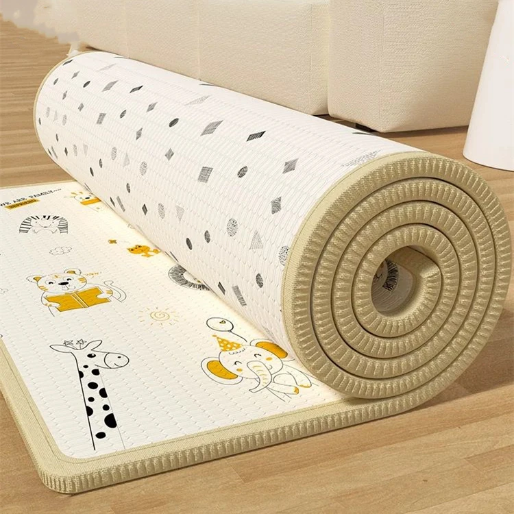 Thick Baby Crawling Play Mats, Folding Mat, Tapete, Tapete de Segurança, Tapete Infantil Presentes, Ambientalmente Amigável, Novo, 1cm, 0,5 cm