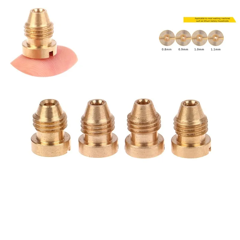 

1pc hot 0.8/0.9/1.0/1.1mm High Pressure Cleaner Car Wash Nozzle Foam Pot Accessory Nozzle Copper Spray Core Car Wash Clean Tool