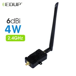 EDUP 2.4GHz WiFi Booster 4W ripetitore di segnale Wireless Range ripetitore per accessori Router WiFi Antenna amplificatore di potenza Wifi