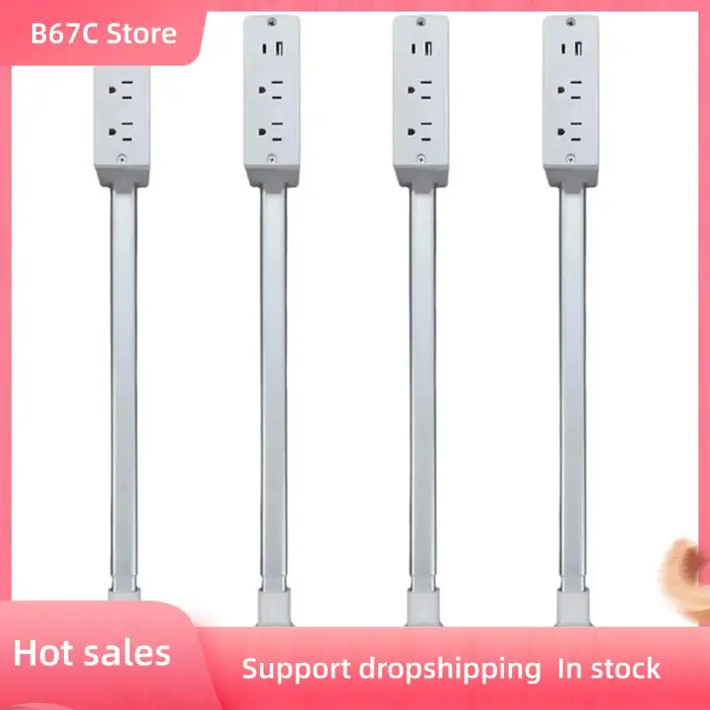 

B67C 4X Electrical Outlet Extender Features USB-A USB-C And 2 Ac Outlets Access Hard-To-Reach Outlets For Office Home US Plug