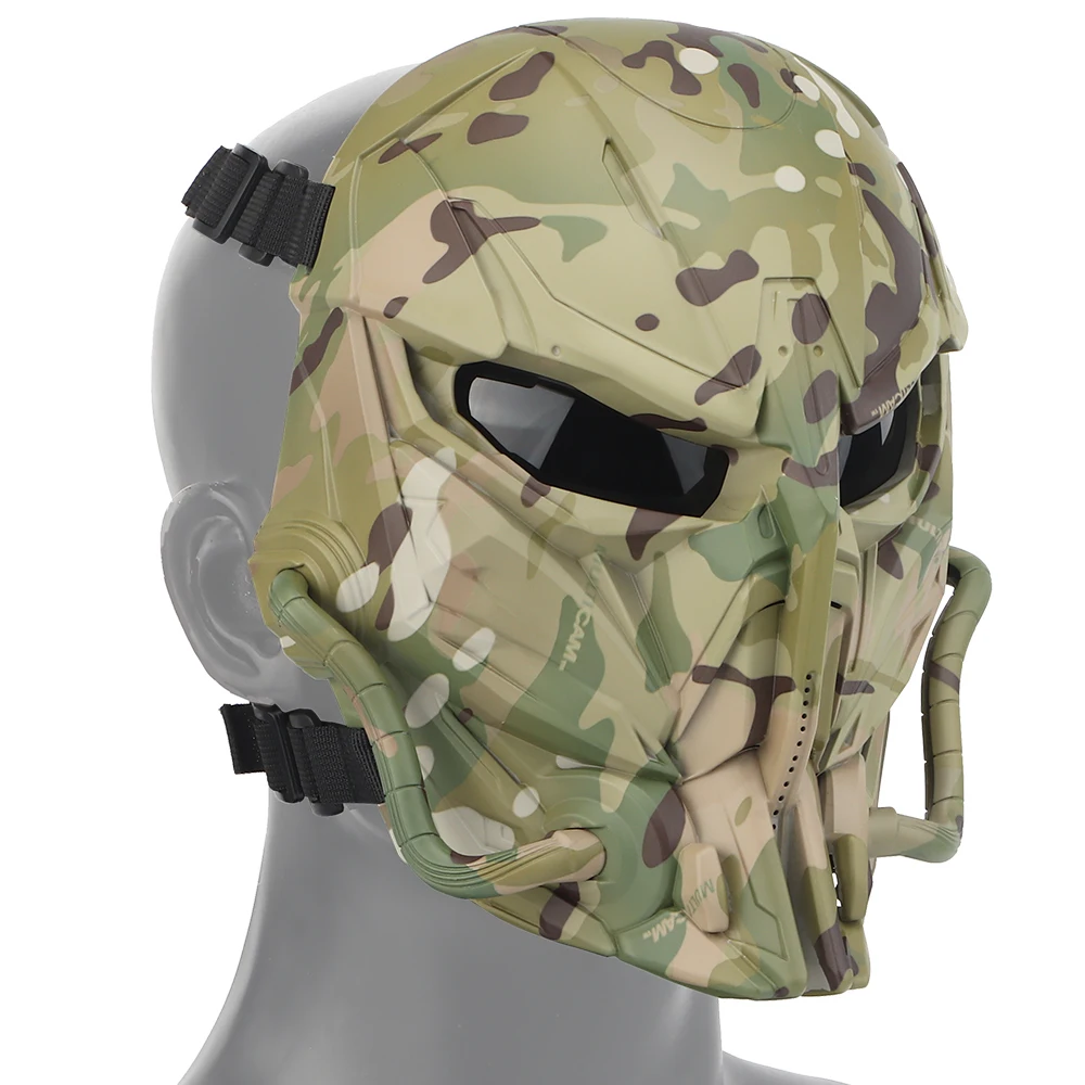 Tactical Multi-Function Wild Chastener Mask Carry Variety Cosplay Protect Impact Resistant Airsoft Gear Paintball Accessories