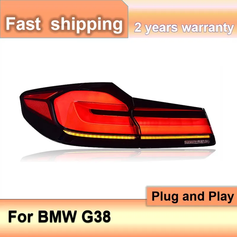 

Стайлинг автомобиля задних фонарей BMW G30 2018-2020 BMW 5 серии Задний фонарь G38 F90 M5 525i 530i 535i 540i DRL Противотуманный тормозной сигнал поворота