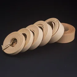 Quality Fatty Vegetable Tanned Leather Jeans Belt Blank Strap for Leathercraft Making Belt DIY Accessory