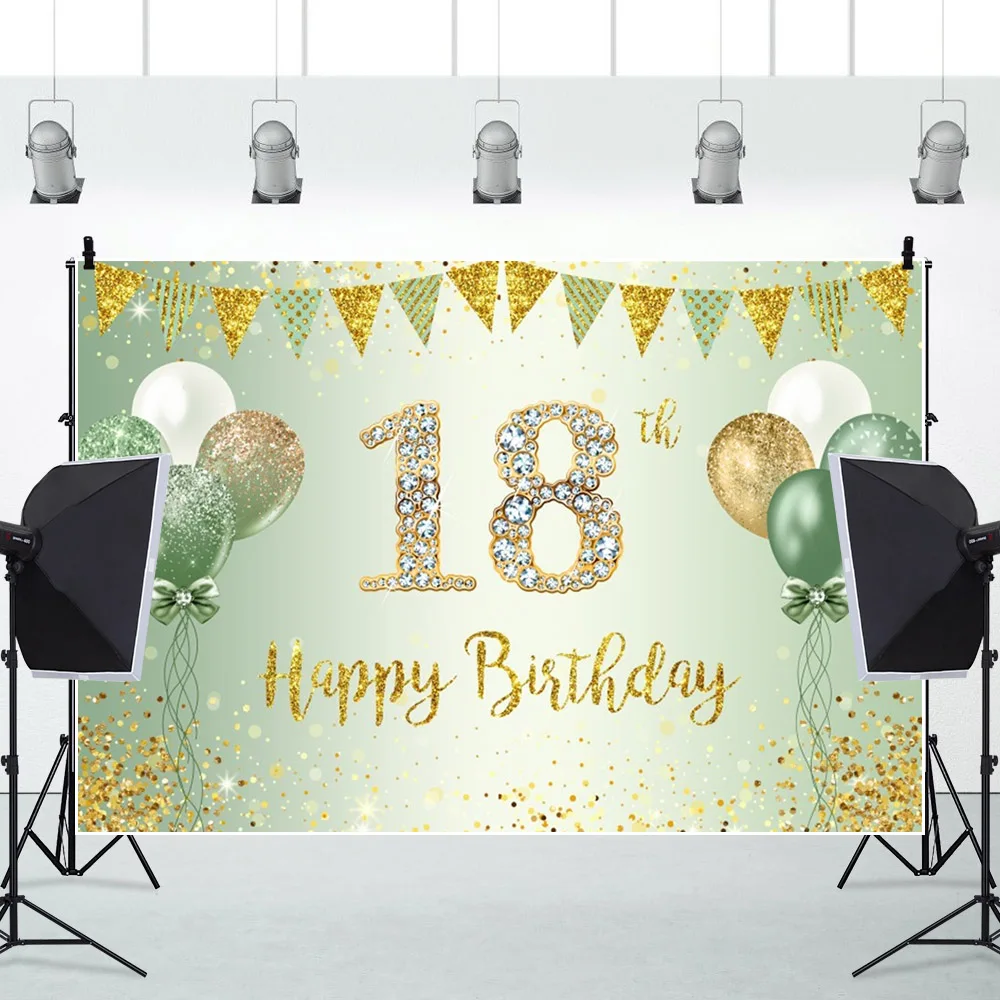 خلفية التصوير الفوتوغرافي لاستوديو الصور ، ديكور حفلة عيد الميلاد ، لمعان ذهبي ، كعب عالي ، بالغ ، عيد ميلاد 45 50 ، امرأة