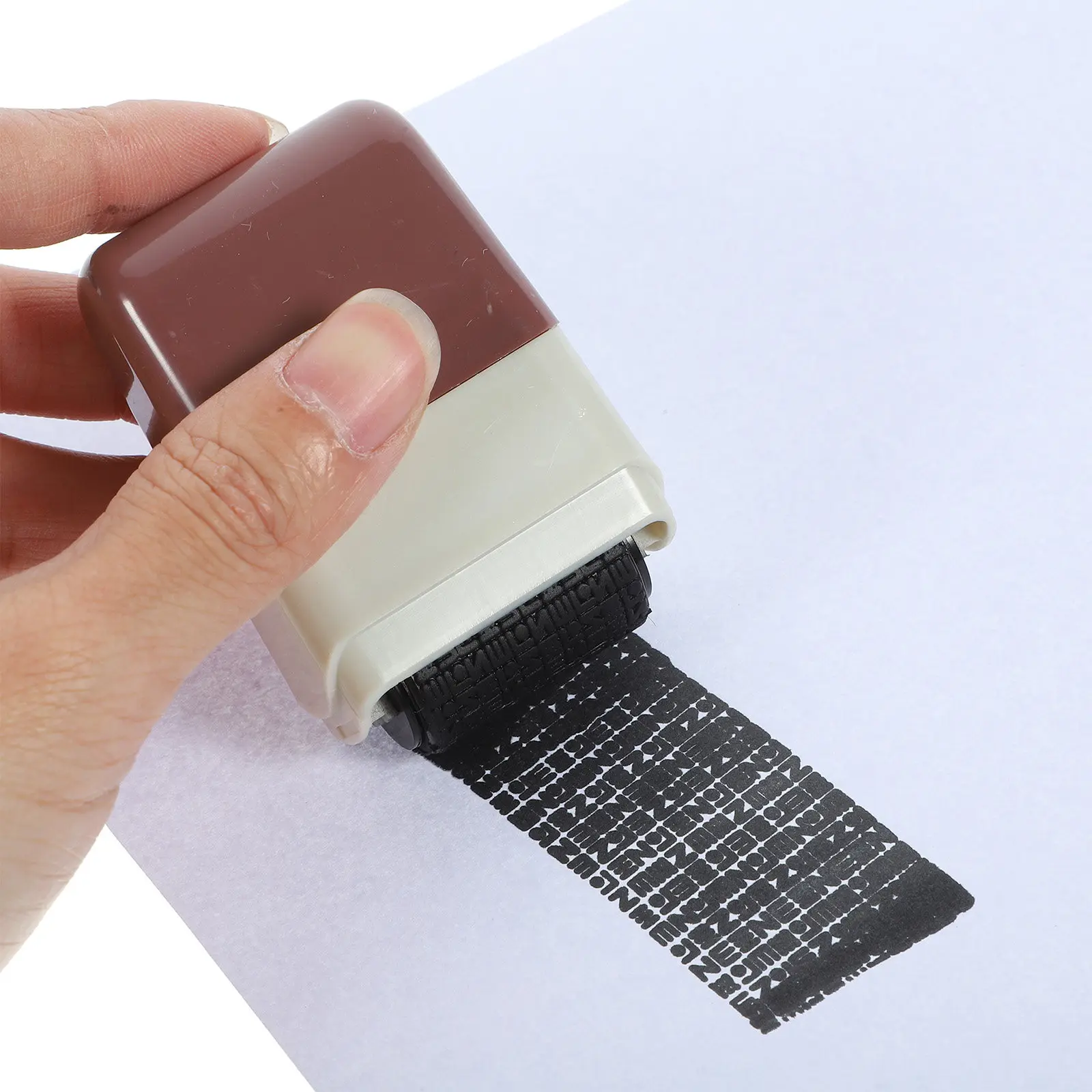 

Штамп-роллер для защиты конфиденциальности, многоразовый, практичный, для ежедневных счетов, документов, курьерских отправлений, с защитой от подделок, простой в использовании