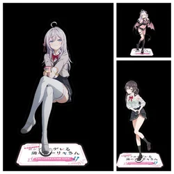 Anime Alya Hides Her Feelings in Russian Acrylic Stand Keychain 15CM Characters Ornament Accessories Goods Collection Gifts