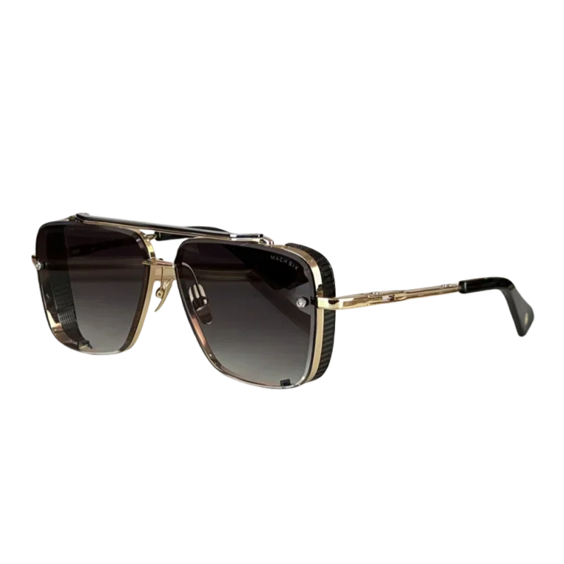 MACH SIX LIMITED EDITION Роскошные мужские и женские солнцезащитные очки Дизайнерские очки высшего качества UV400