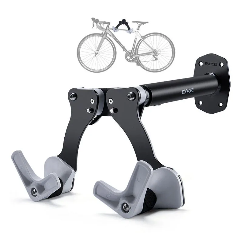Bicycle Wall Hanger Highway Mountain Bike Wall Hook Children's Balance Bike Adjustable Trailer Frame CX10