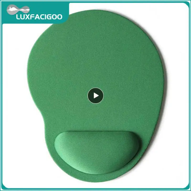 Mouse Pads Anti-Slip Mouse Pad Small Feet Computer Game Creative Solid Color EVA Wristband Mouse Pad Computer Peripheral Pads