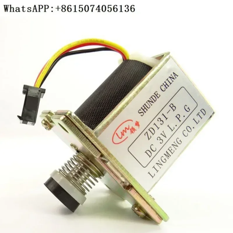 

Электромагнитный клапан водонагревателя, газовый универсальный фитинг ZD131-B, автоматический самовсасывающий клапан постоянного тока 3 В, медь 2 (10 шт.)