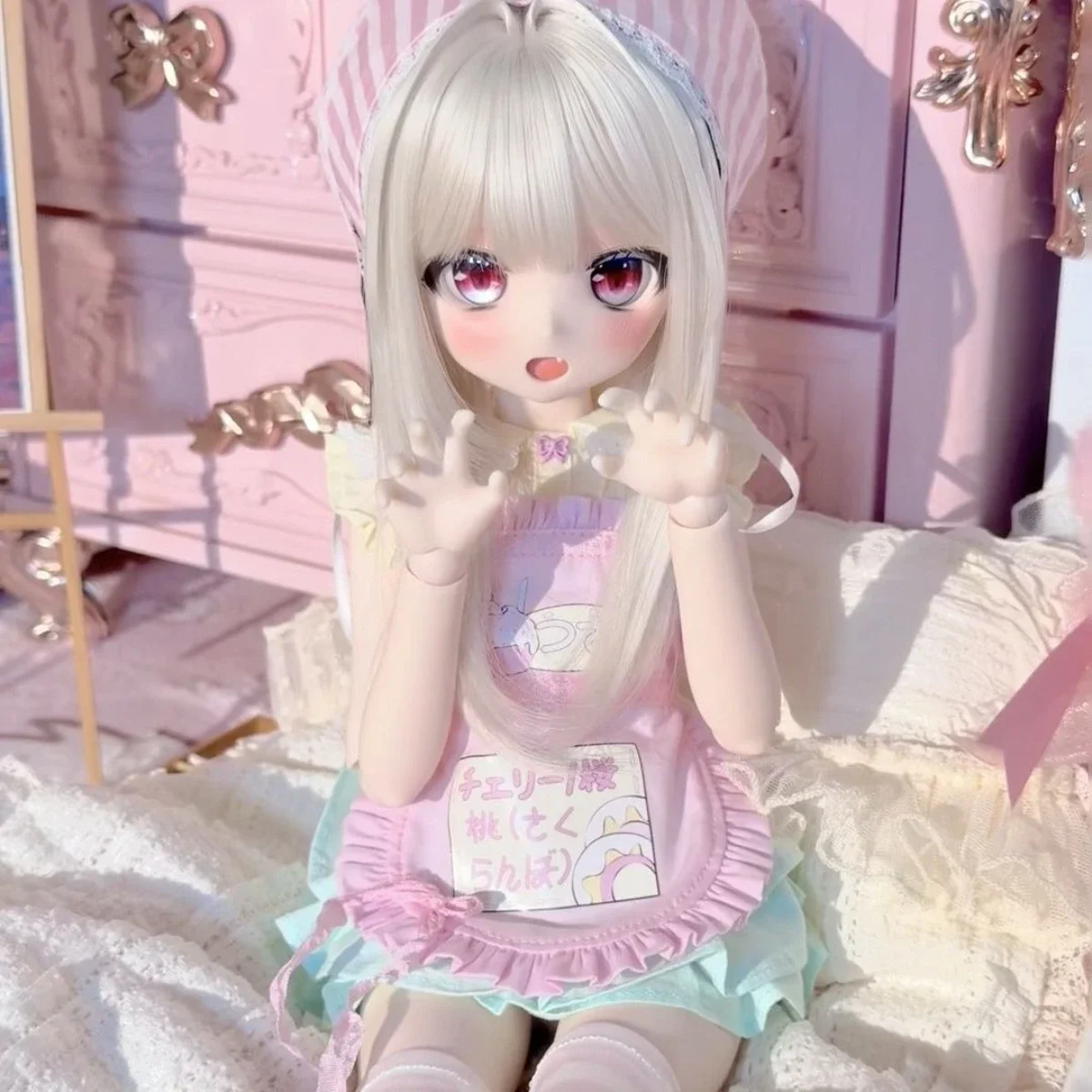 人形の服スーツ 30/45 センチメートル男性女性 Bjd 人形 1/6 1/4 かわいい漫画セットおもちゃままごとドレスアップ人形アクセサリー、人形なし
