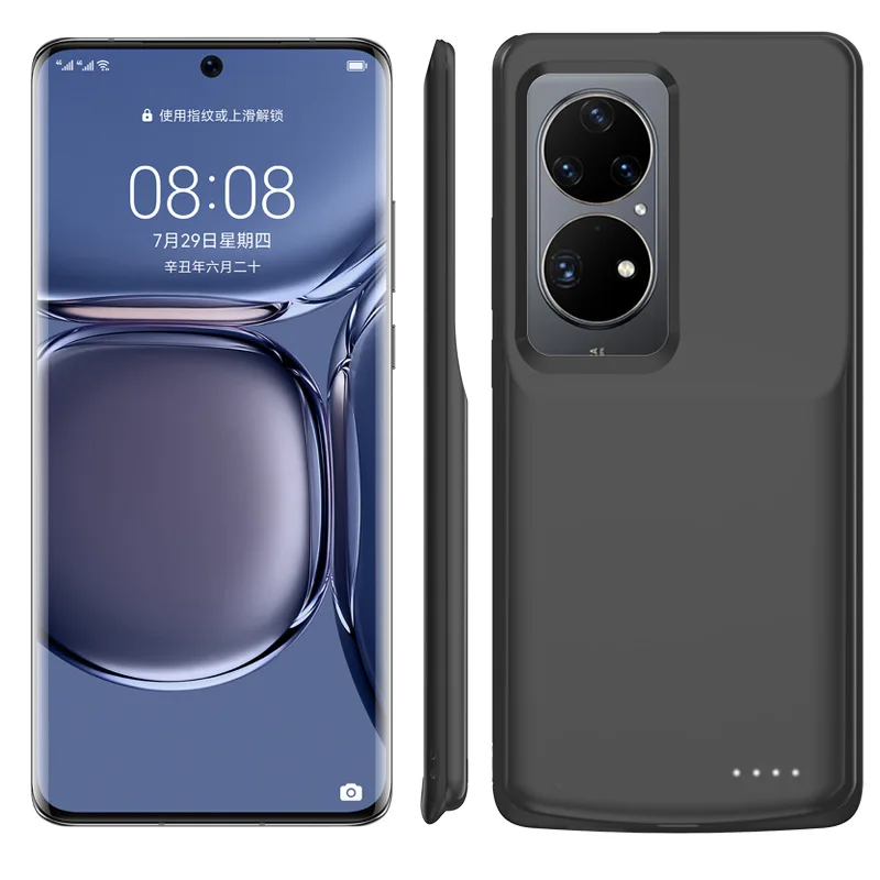6800mAh Battery Case for Huawei P50 Pro P40 Pro Plus P40 Lite P30 Pro P30 Lite External Battery Pack Power Bank Charger Case