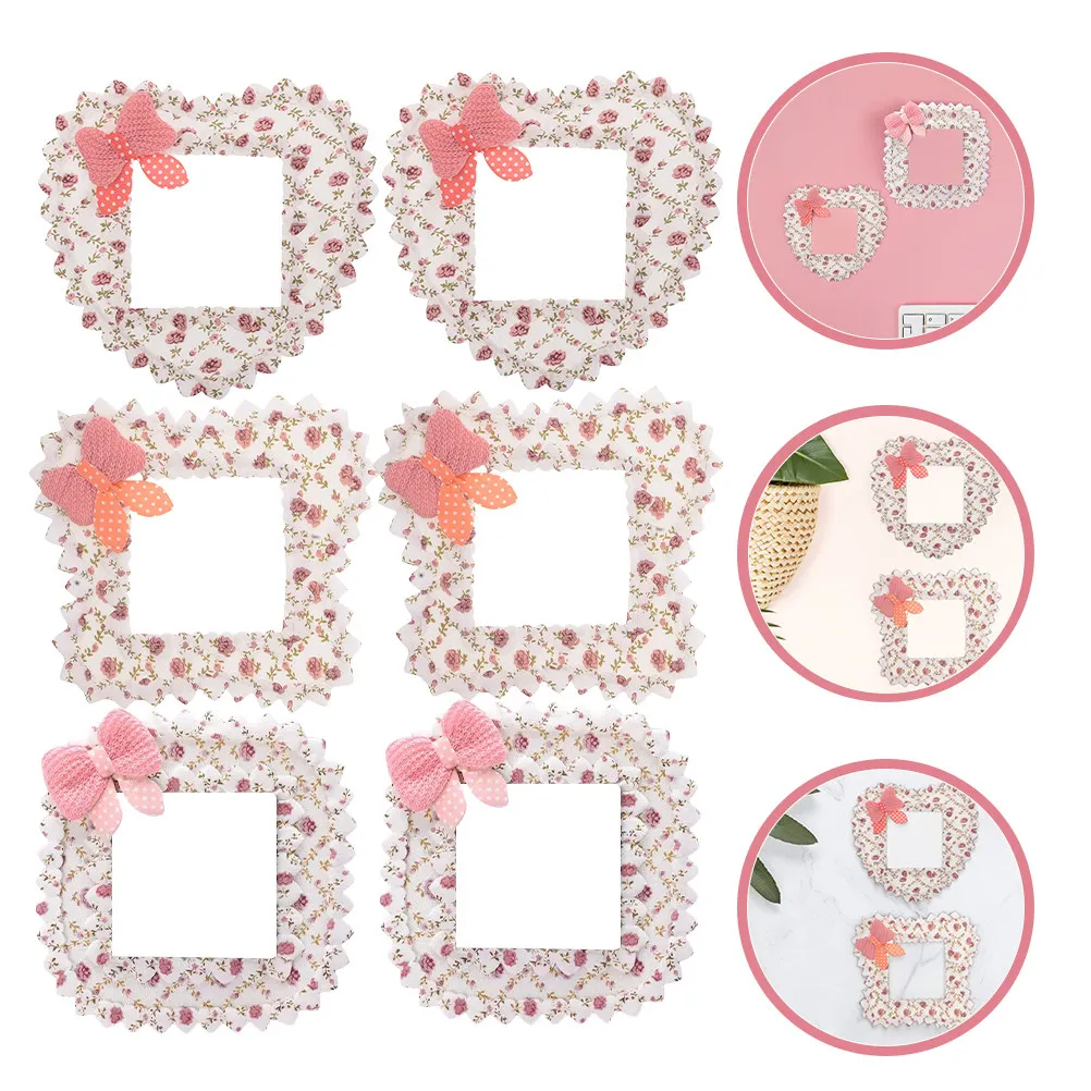 6Pcs Lace Switch Cover Protective Floral Outlet Cover Decorative Light Switch Sticker for Bedroom Bathroom Living Room