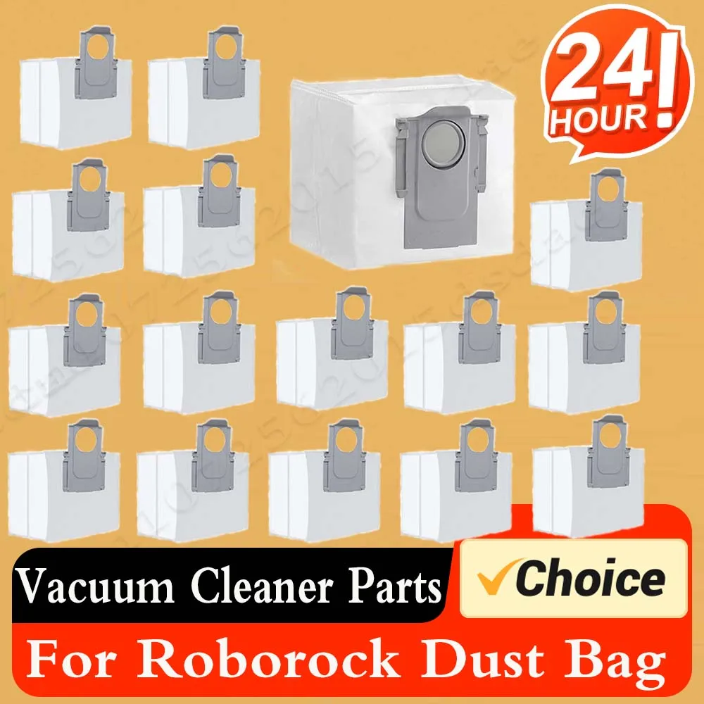 Dust Bag for Roborock S8+ / S8 Pro Ultra / S7 MaxV Ultra / S7 Pro Ultra / Q7+ / Q7 Max+ / Q5+ Vacuum Self-Empty Dock Replacement