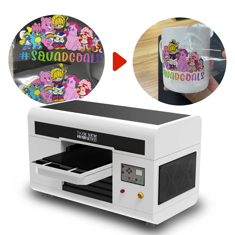 A3 UV dtf Printer Printing Machine with Laminator For AB film sticker