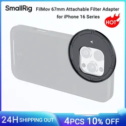 SmallRig FilMov Magnetic 67mm Filter Ring Adapter for SmallRig Phone Case (for iPhone 16 Series 4987/4988) -4993