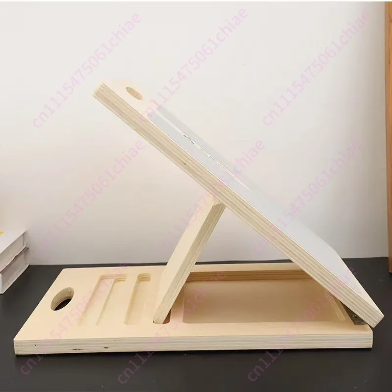 Wooden Stretch Bar Oblique Pedal Fitness Adjustable Achilles Tendon Calf Stretching Exercise Foldable Stretch Bar