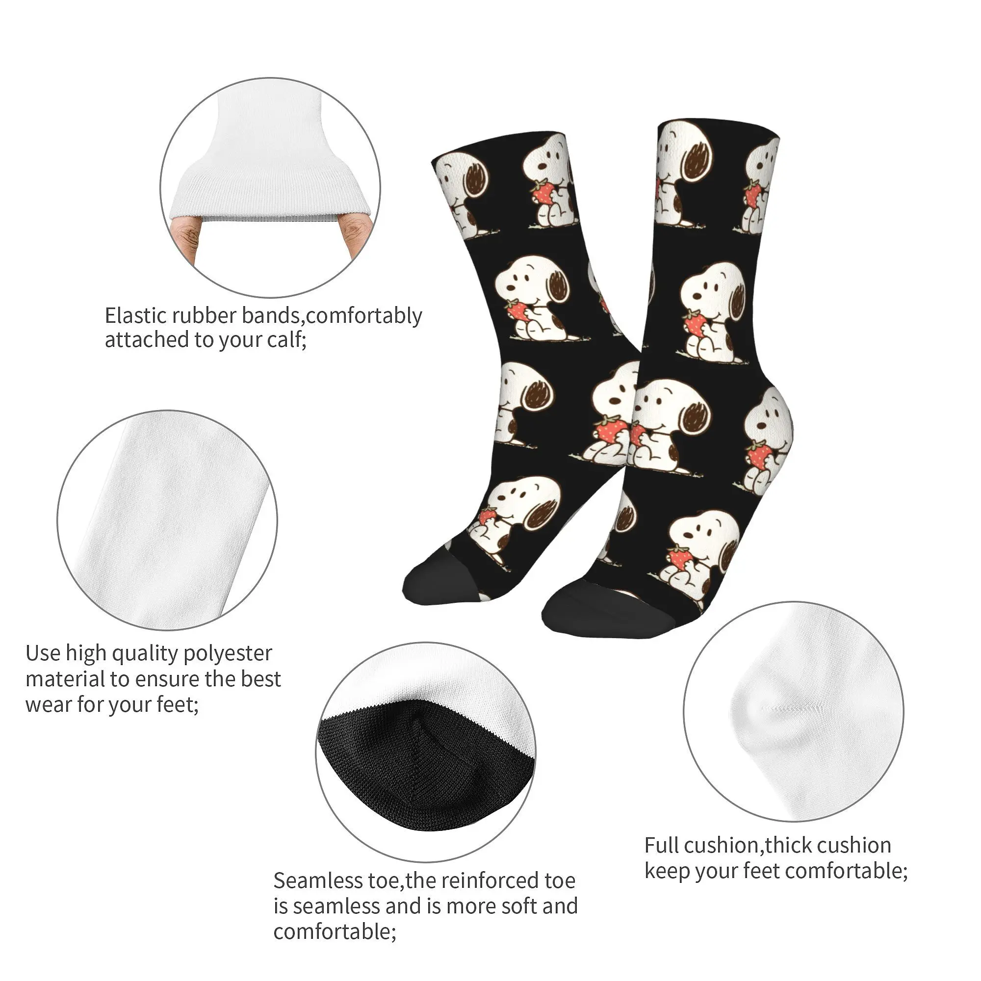 Children Snoopy Socks for Girl Kids Toddler Cute Cartoon Print Socks Stockings