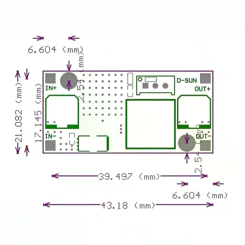 LM2596 LM2596S Power Module LED Voltmeter DC-DC Adjustable Step Down Power Supply Digital Display 24V To 12/5/3.3V