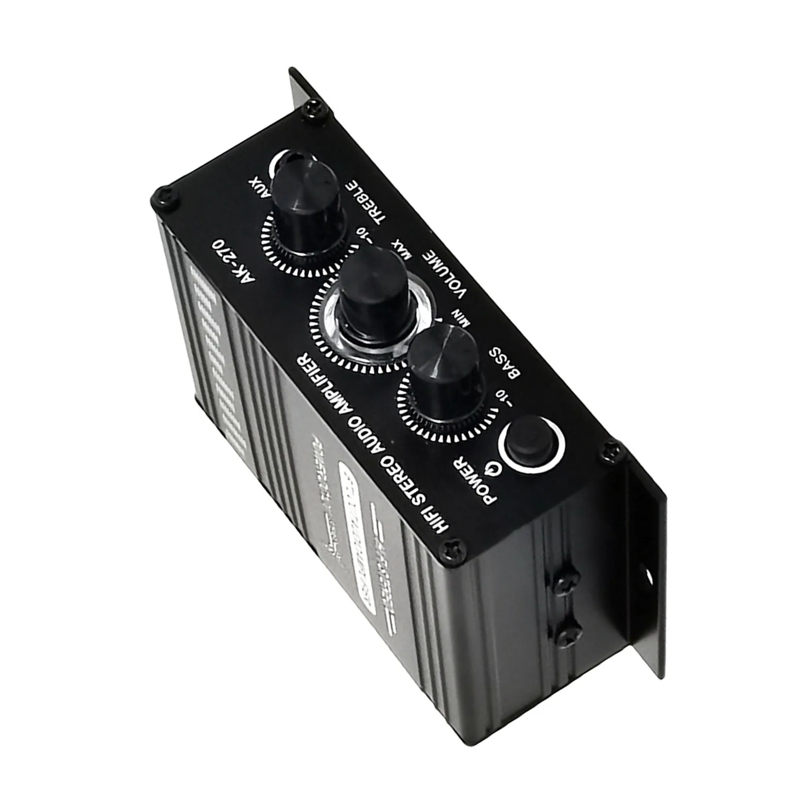

Digital Audio Amplifier Dual Channel 12V Bass Treble Amp for Passive Speaker Car Computer Powerful Stable Music Amp