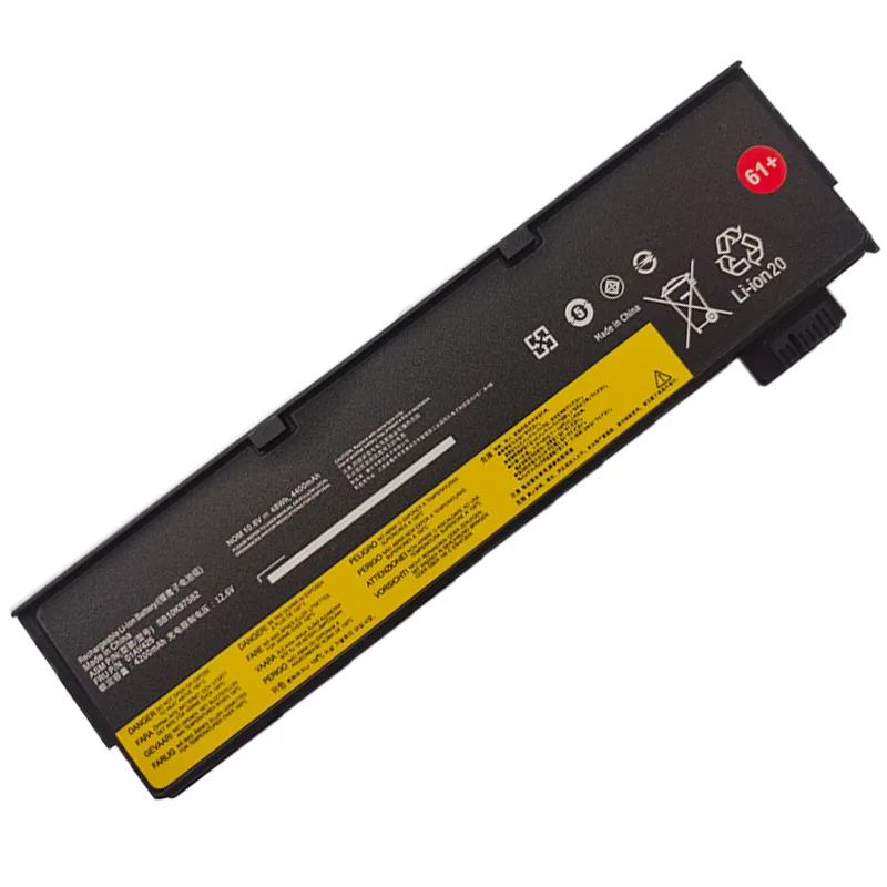For Lenovo ThinkPad T470 T480 T570 T580 P51S P52S 01AV427 01AV428 01AV423 SB10K97580 61+ Laptop Battery 10.8V 4400mAh