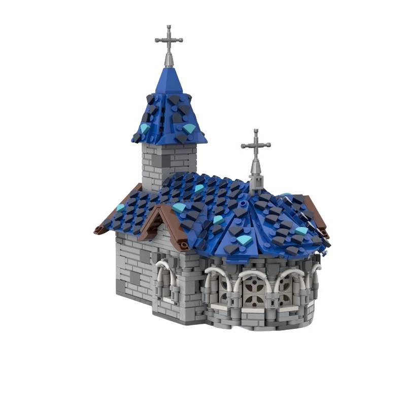 1035 Pezzi Cattedrale di San Pietro MOC, Blocchi da Costruzione Modulari Personalizzabili, Modello Semplice e Popolare, Giocattolo Fai-da-Te per Regali Festivi