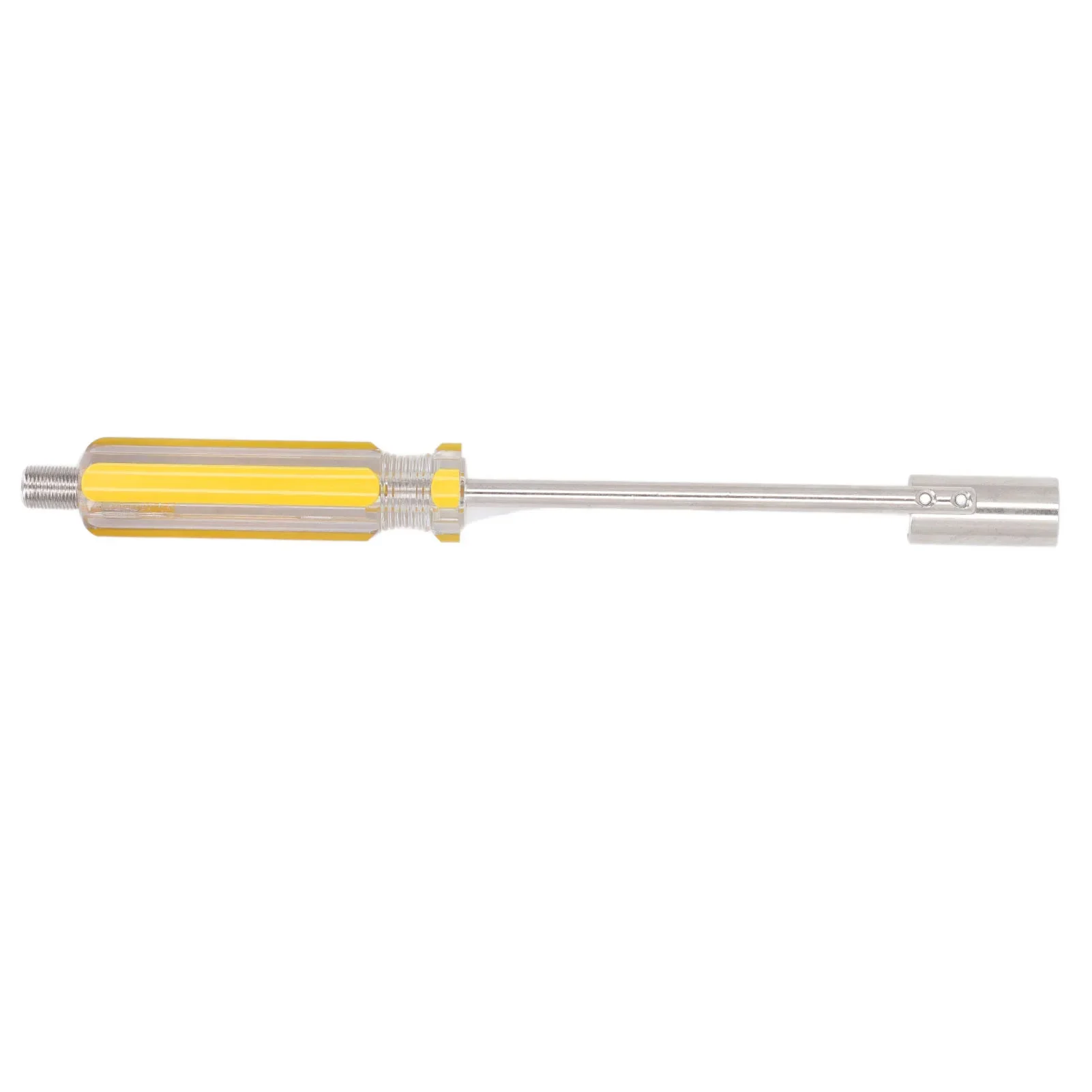 Ergonomic F Head Puller Screwdriver Yellow Handle Robust BNC Puller F Head Remover Tool for Install remove the F Head Connector