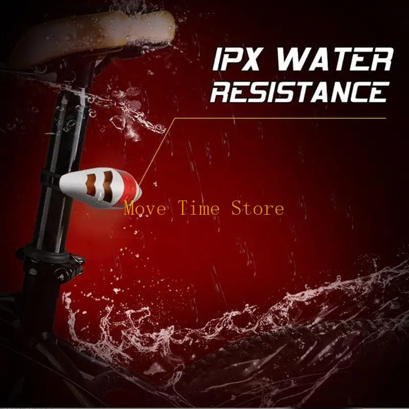 

92ME USB аккумуляторная водонепроницаемая лампа указателя поворота для велосипеда беспроводной пульт дистанционного управления